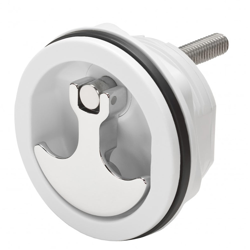 Poignée de compression Whitecap CP Zamac/nylon blanc sans verrouillage, usage en eau douce uniquement