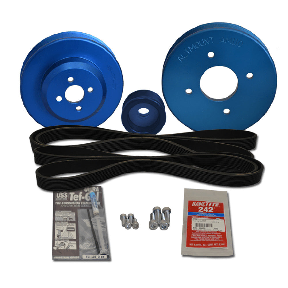 Kit de poulie Balmar pour Yanmar 4JH2-TE, 4JH2-HTE, 4JH2-DTE 4JH2-UTE