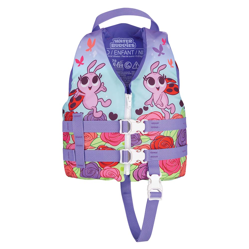 Gilet de sauvetage Full Throttle Water Buddies - Enfant 30-50 lb - Coccinelle