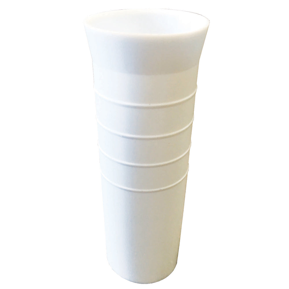 Revêtement de remplacement en vinyle nervuré Tigress 8-1/2" - Blanc