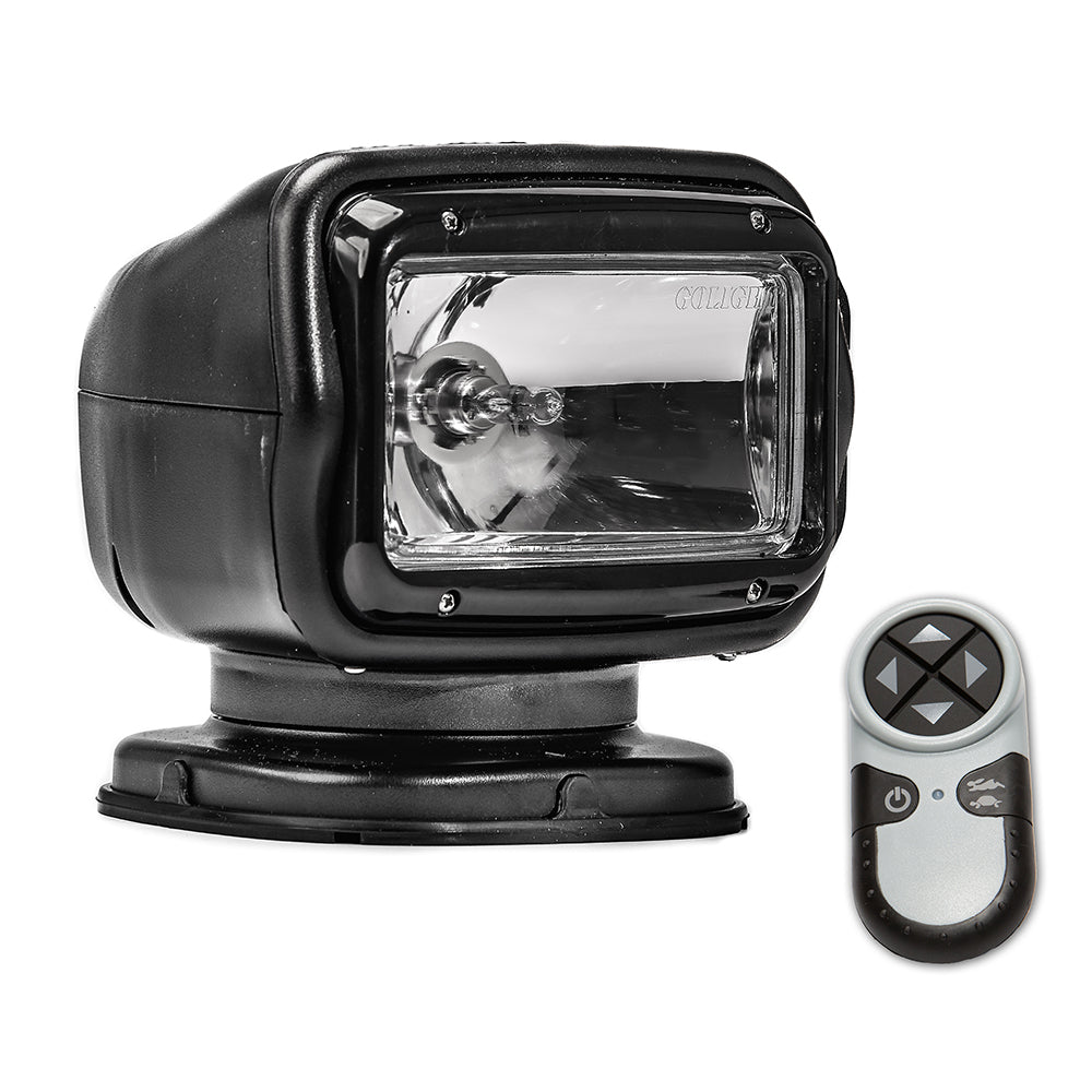 Golight Radioray GT Series Support permanent - Halogène noir - Télécommande portative sans fil