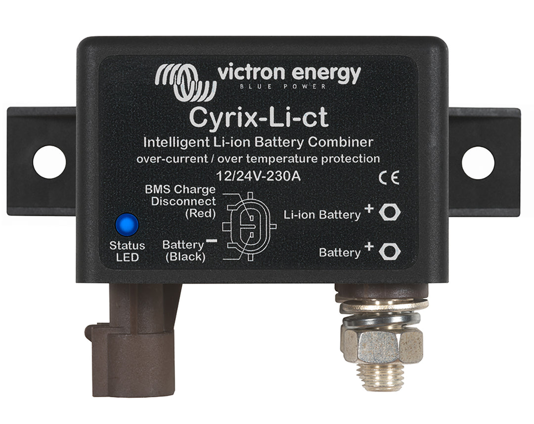 Combinateur de batteries Li-ion intelligent Victron Cyrix-Li-ct 12/24 V-230 A
