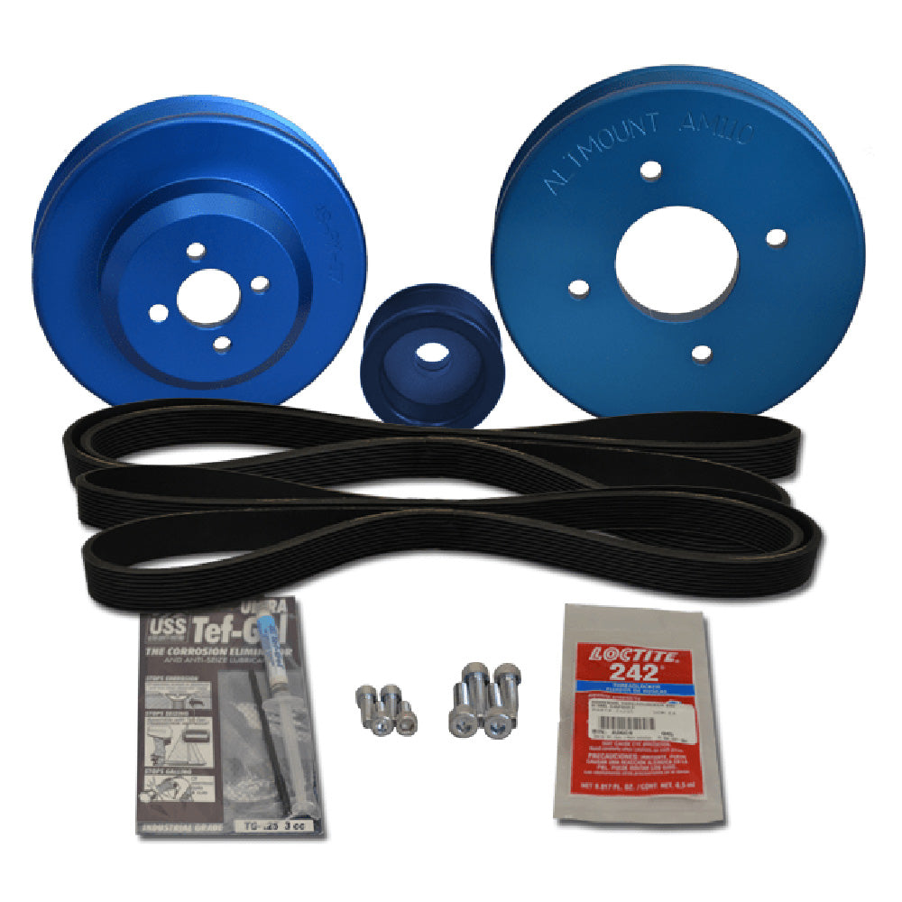 Kit de poulie Balmar pour Yanmar 3JH2-TE, 3JH2-E