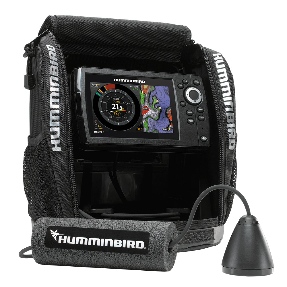 Humminbird ICE HELIX 5 CHIRP GPS G3 - Combiné sondeur/GPS