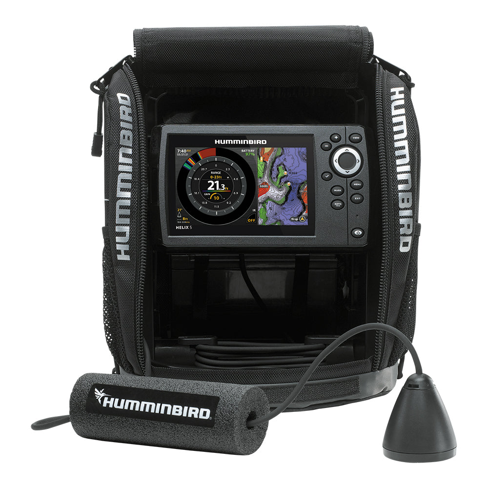 Humminbird ICE HELIX 5 CHIRP GPS G3 - Combiné sondeur/GPS