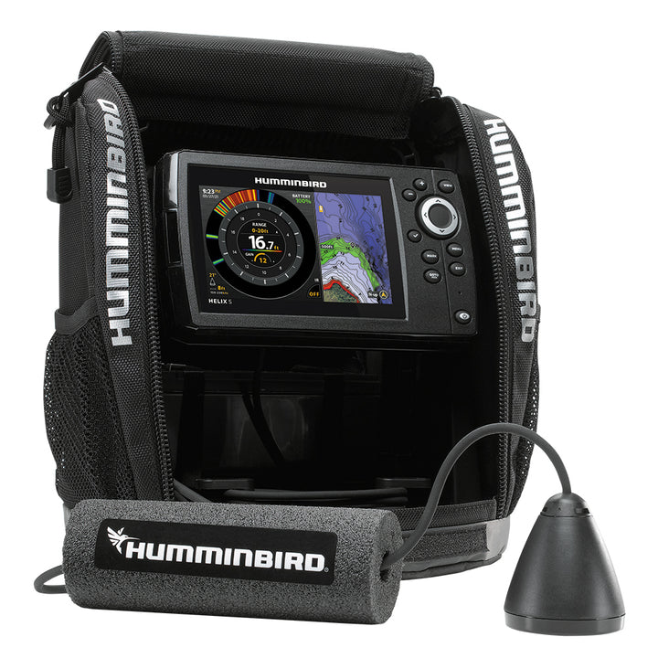 Humminbird ICE HELIX 5 CHIRP GPS G3 - Sondeur/GPS toutes saisons