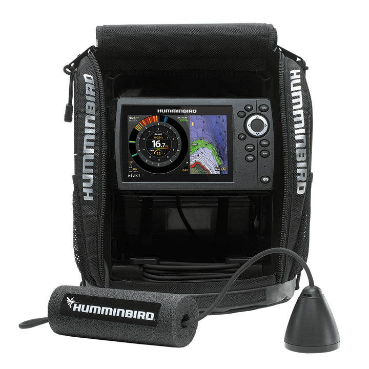 Humminbird ICE HELIX 5 CHIRP GPS G3 - Sondeur/GPS toutes saisons