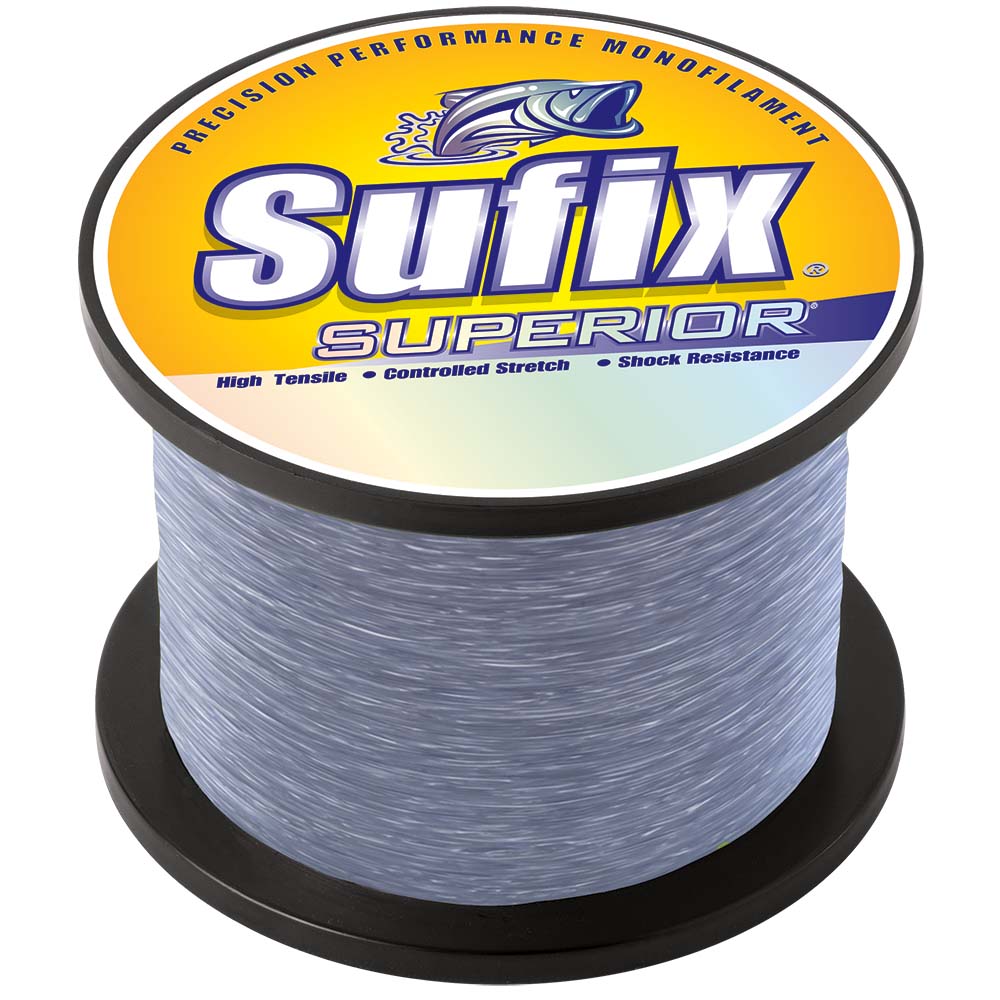 Monofilament Sufix Superior Smoke Blue - 30 lb - 450 verges