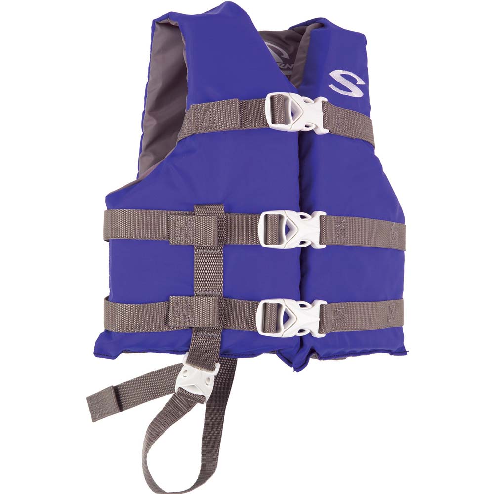 Gilet de sauvetage pour enfant Stearns Classic Series - 30 à 50 lb - Bleu/gris
