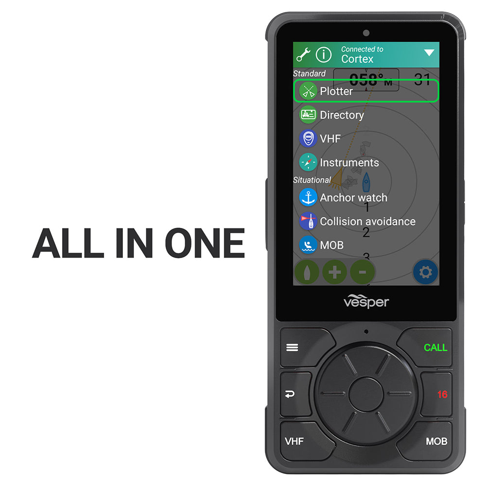 Téléphone portable/sans fil/rechargeable Vesper Cortex H1P avec station de charge