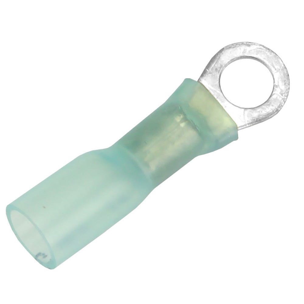 Cosse à anneau thermorétractable Pacer 16-14 AWG - Taille de goujon n° 10 - Paquet de 3