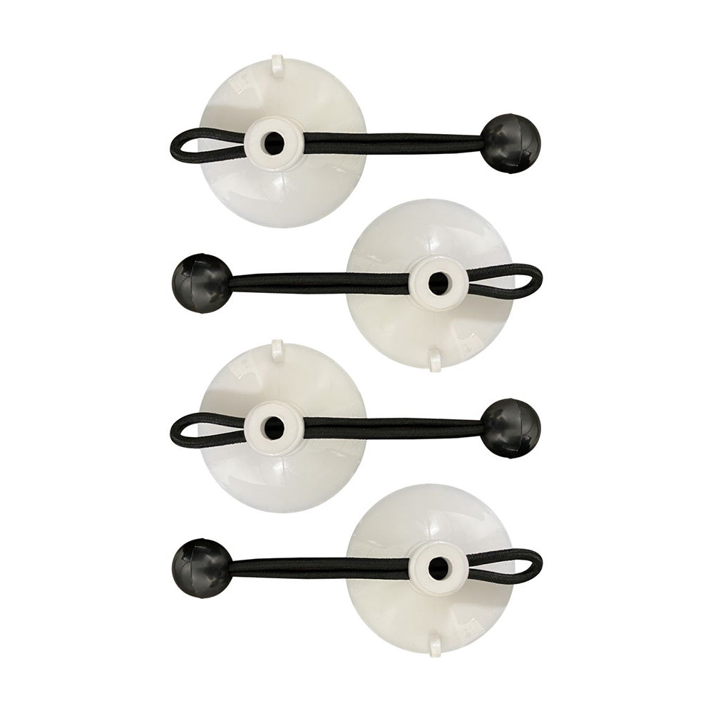 Attaches à ventouse Carver - Lot de 4