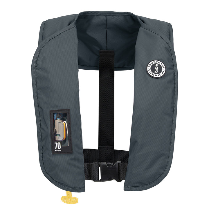 Gilet de sauvetage gonflable manuel Mustang MIT 70 - Gris amiral