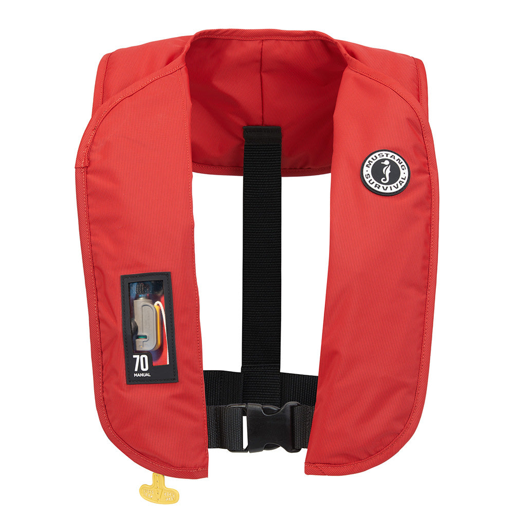 Gilet de sauvetage gonflable manuel Mustang MIT 70 - Rouge