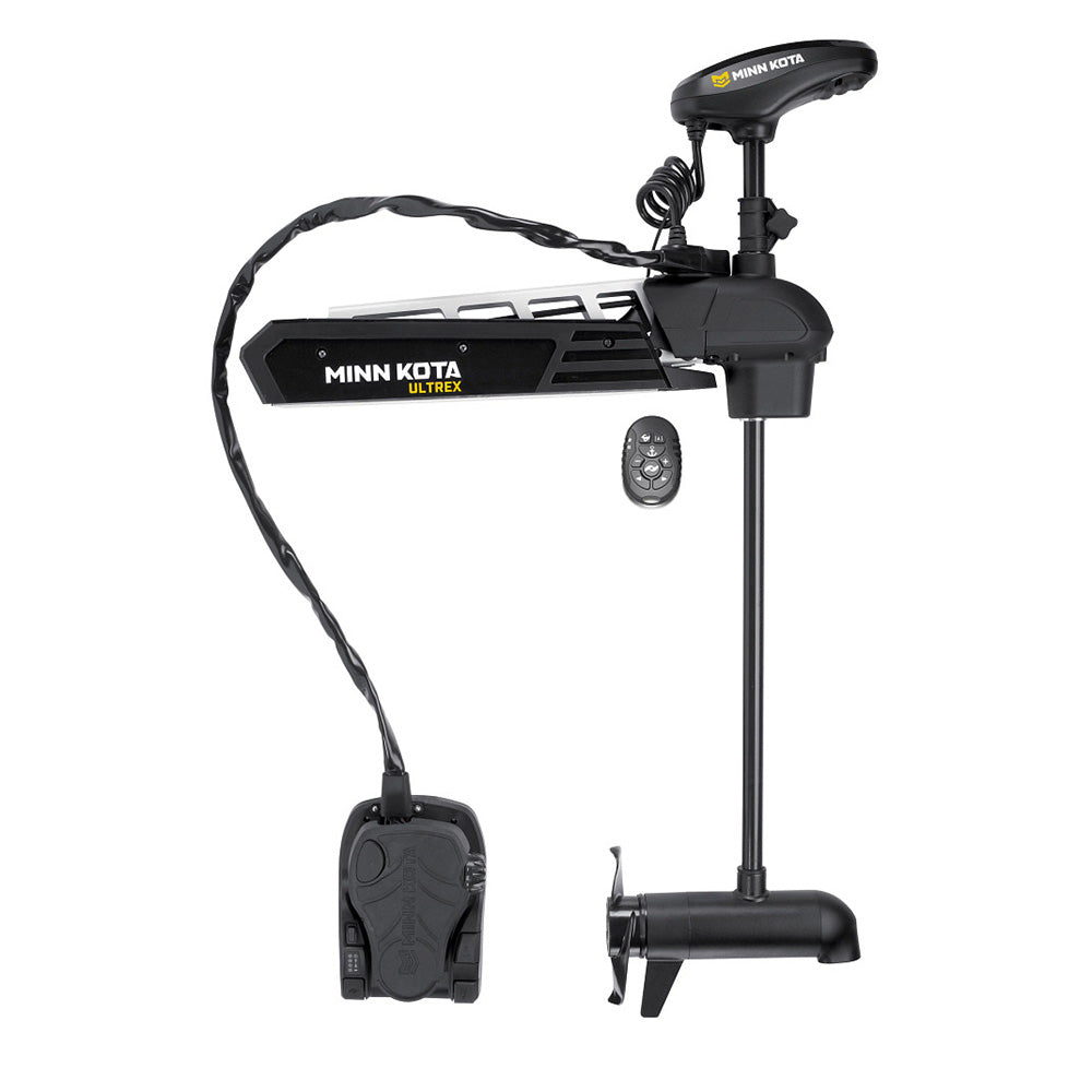 Moteur de pêche à la traîne Minn Kota Ultrex 80 avec micro-télécommande - Double spectre CHIRP - 24 V - 80 lb - 52 po