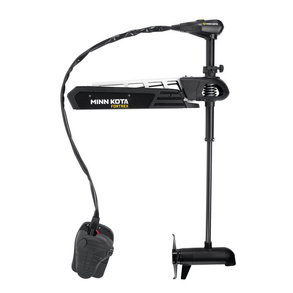 Moteur de pêche à la traîne Minn Kota Fortrex 80 - Double spectre CHIRP - 24 V - 80 lb - 45 po