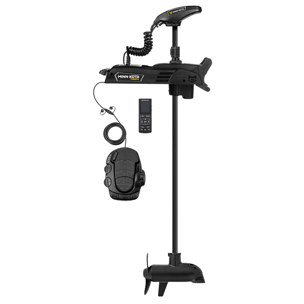 Moteur de pêche à la traîne Minn Kota Terrova QUEST 90/115 avec télécommande sans fil - Double spectre CHIRP - 24/36 V - 90/115 lb - 60 po