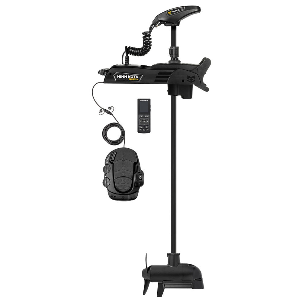 Moteur de pêche à la traîne Minn Kota Terrova QUEST 90/115 avec télécommande sans fil - Imagerie latérale/inférieure MEGA - 24/36 V - 90/115 lb - 60 po