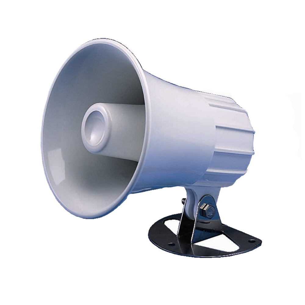 Klaxon rond Standard Horizon 5" - Blanc