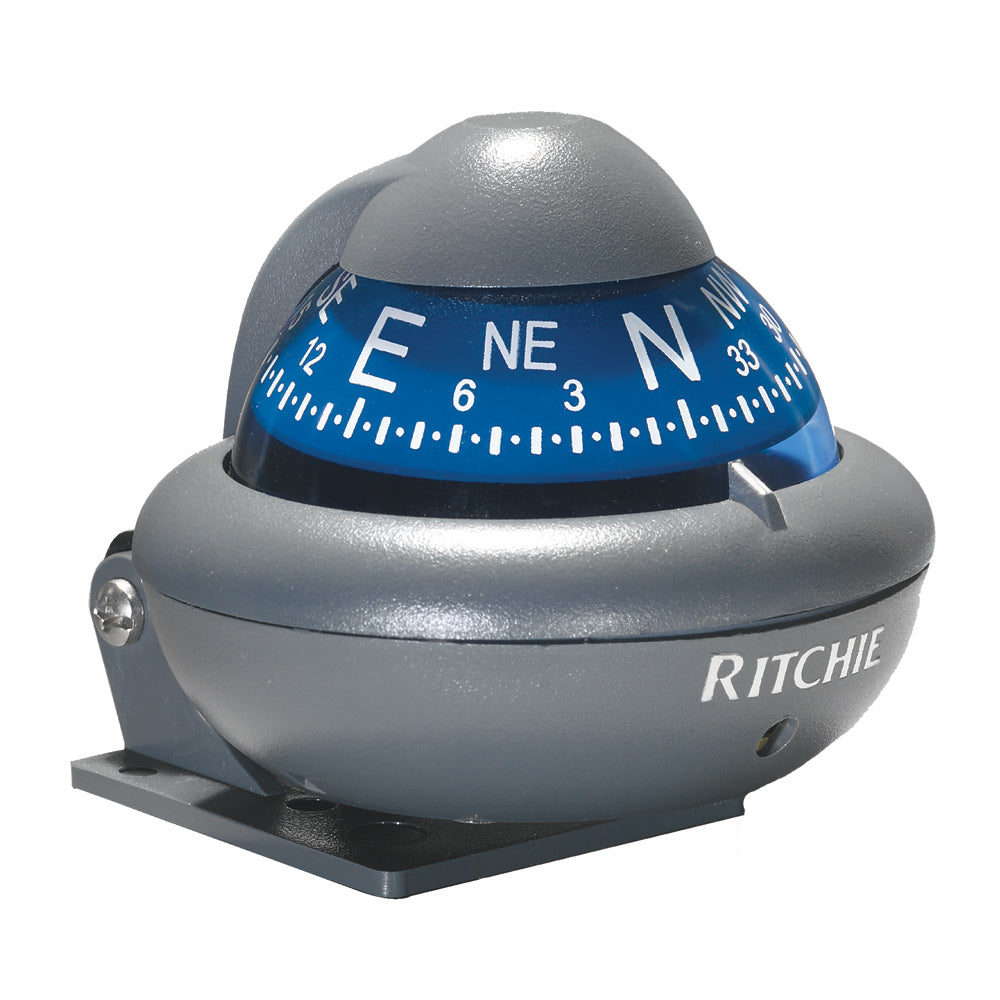 Boussole automobile Ritchie X-10-A RitchieSport - Support de montage - Gris