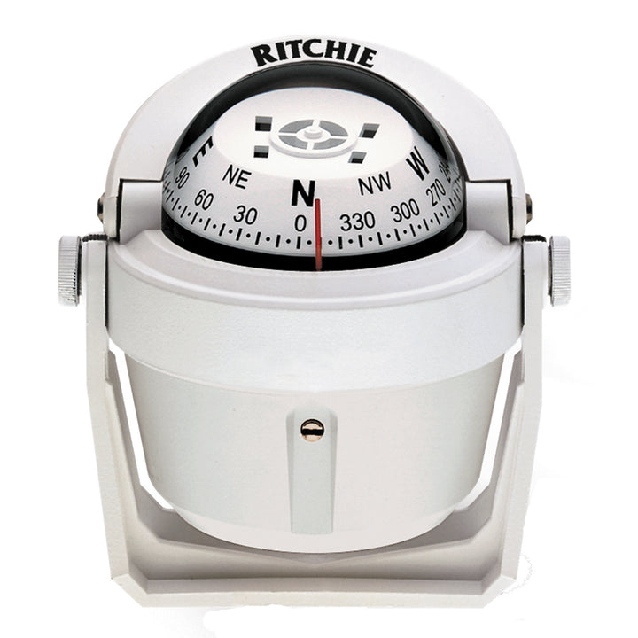 Boussole Ritchie B-51W Explorer - Support de montage - Blanc