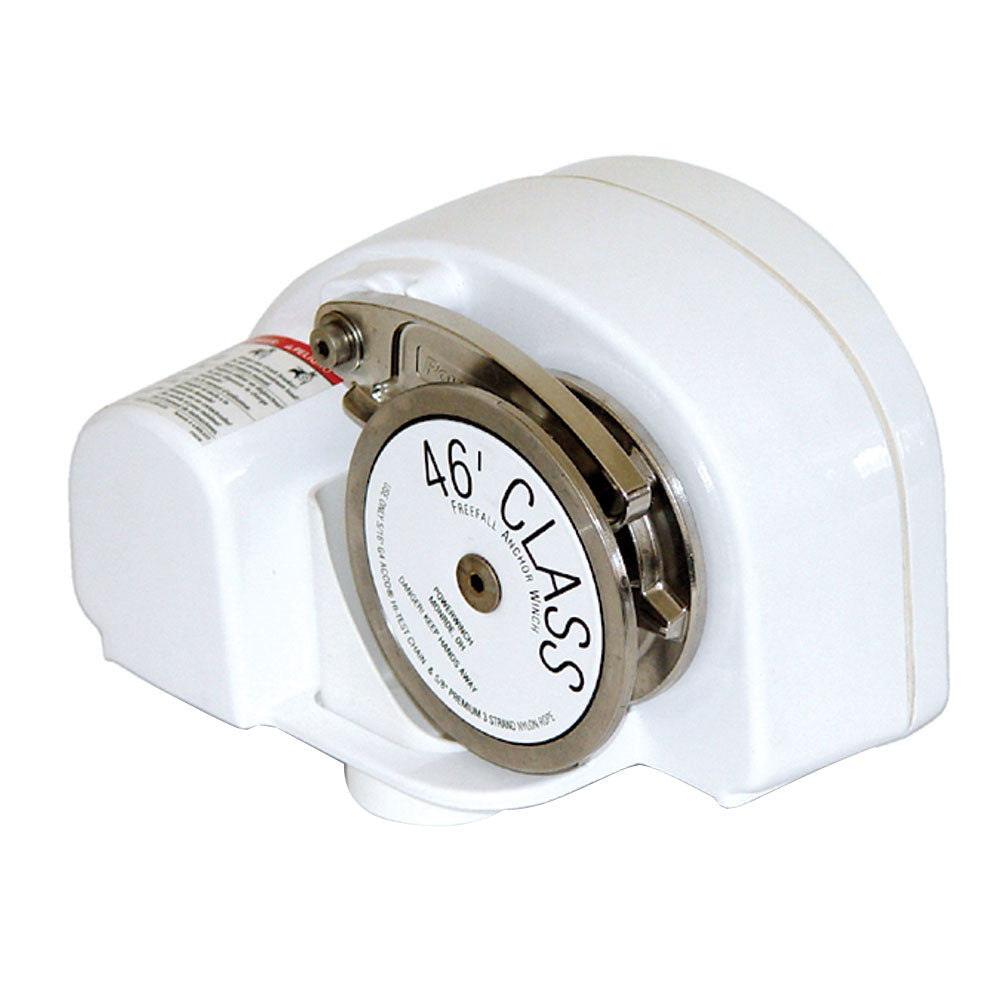Guindeau à chute libre automatique Powerwinch Class 46' à commande par barre