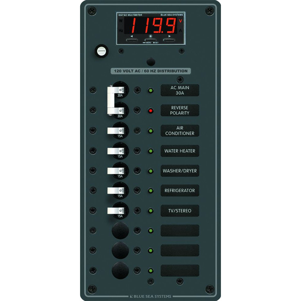 Blue Sea 8406 AC Principal + 8 Positions