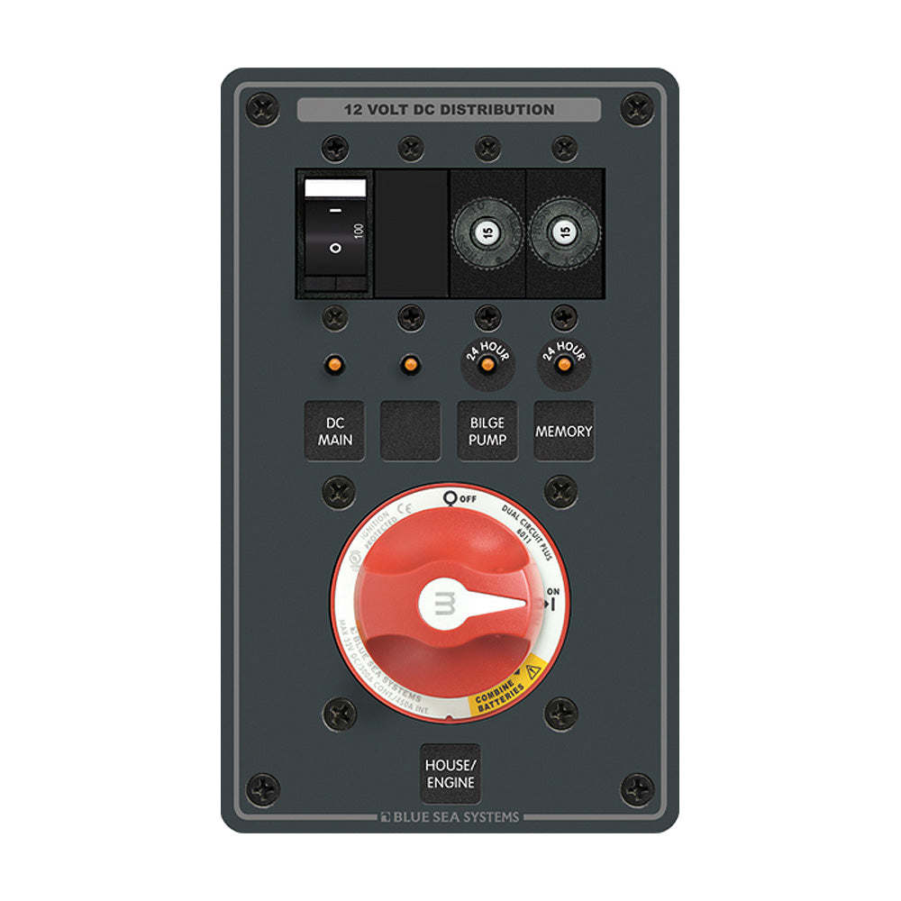 Blue Sea 8686 Double batterie série m, double circuit Plus