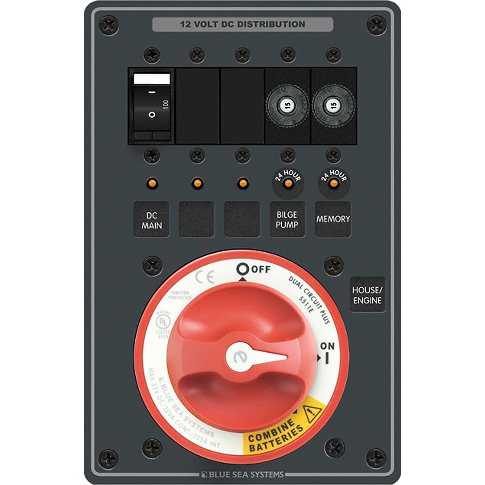 Blue Sea 8690 e-Series Double Circuit Plus PN 5511e