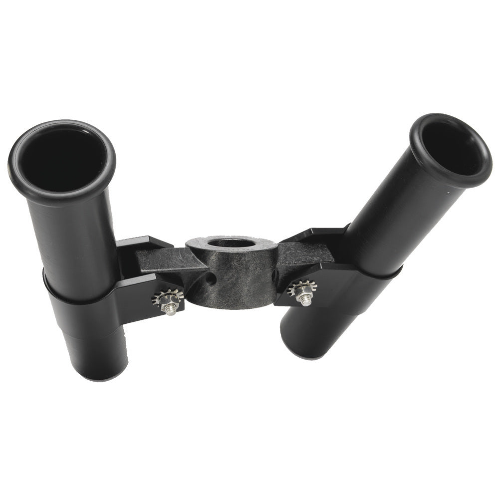 Porte-canne double Cannon - Montage avant