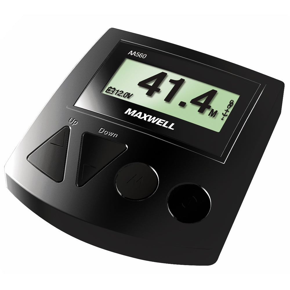 Compteur de chaîne ou de corde Maxwell AA560 - Noir