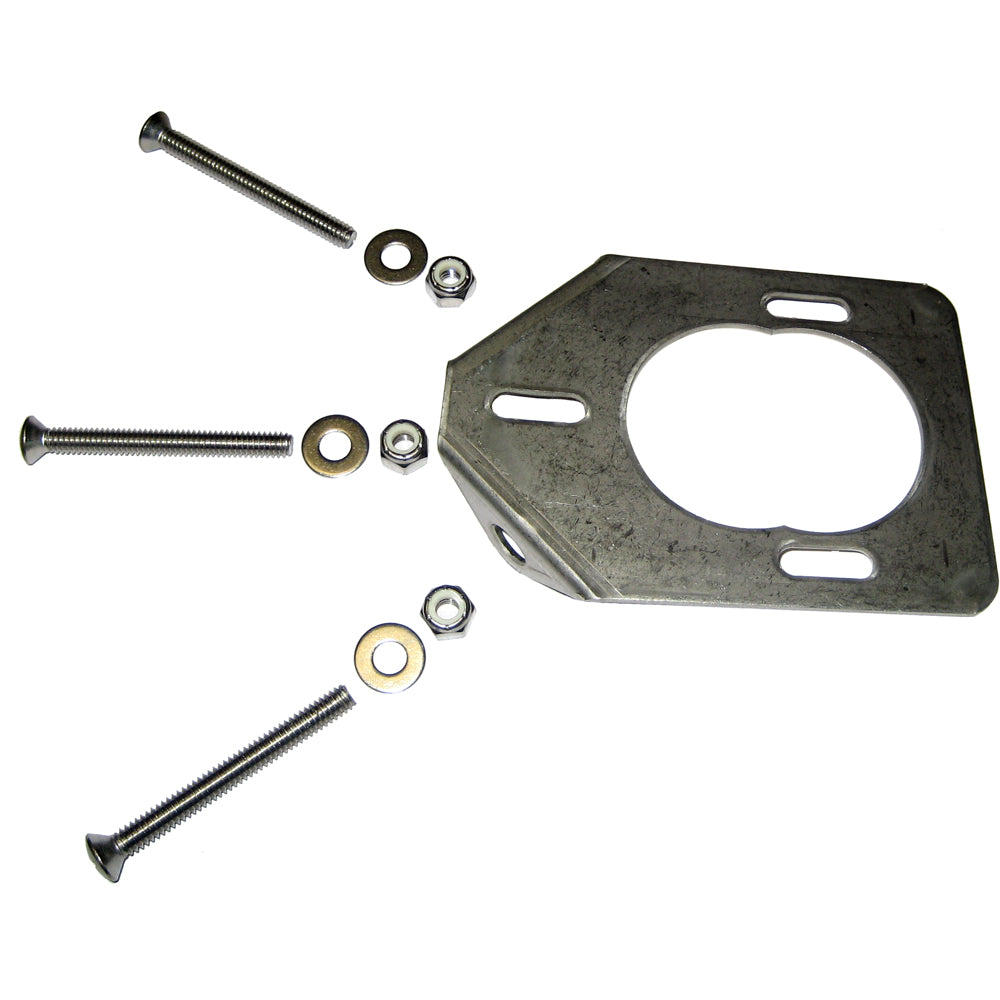 Plaque de support en acier inoxydable Lee pour supports de cannes lourds