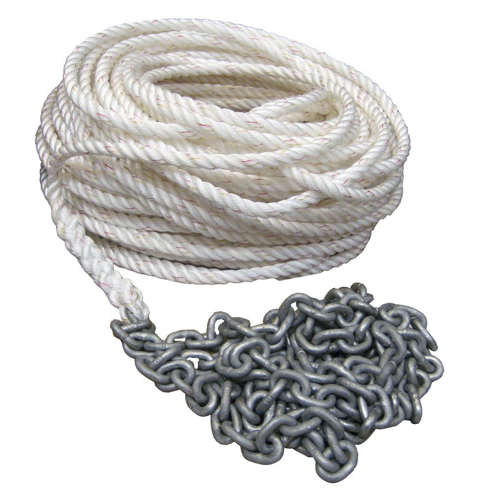 Powerwinch 200' de câble 5/8" 15' de chaîne 5/16 HT