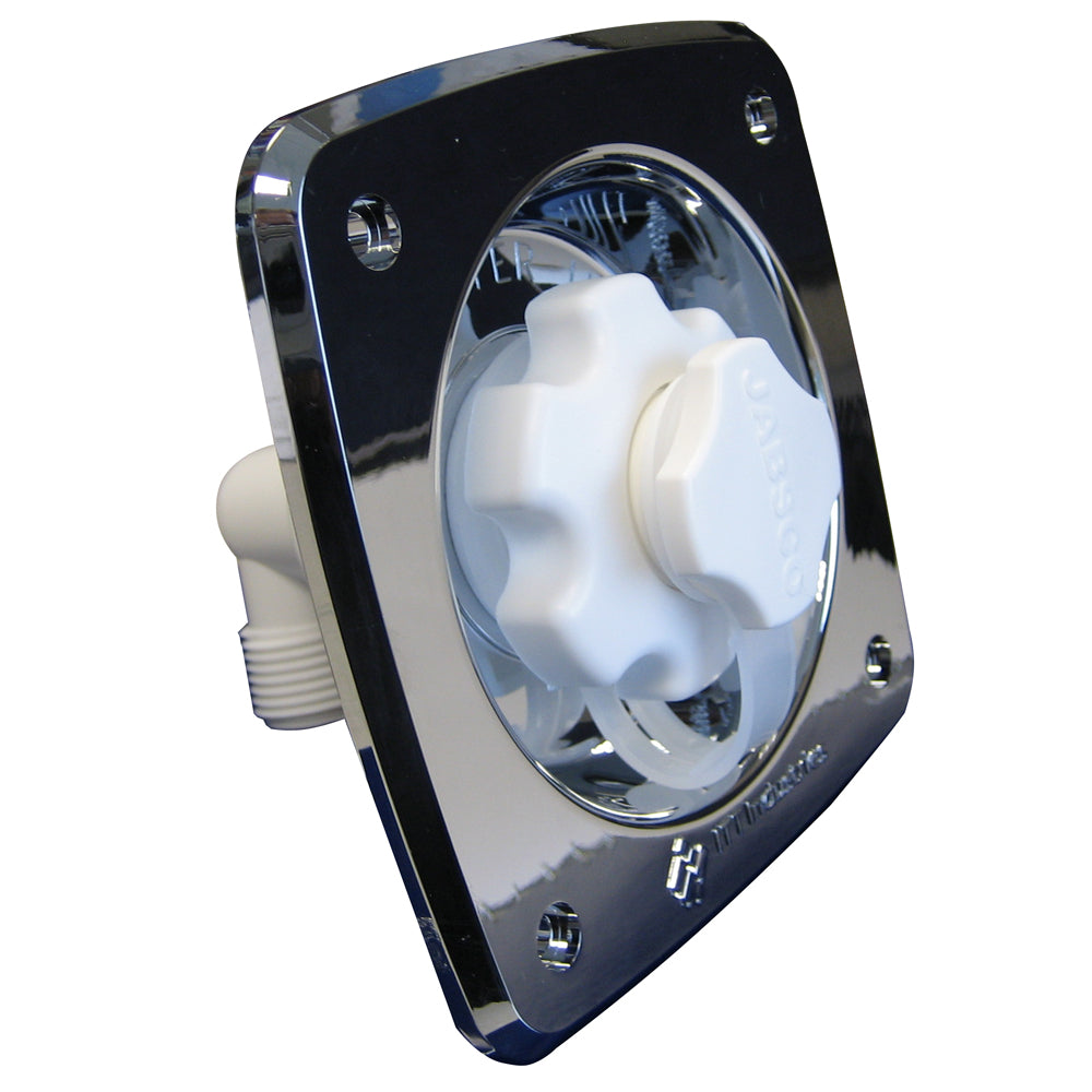 Régulateur de pression d'eau encastré Jabsco 45 psi - Chrome