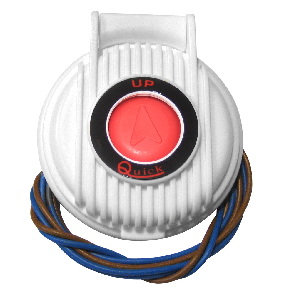 Interrupteur à pédale de levage d'ancre Quick 900/UW - Blanc