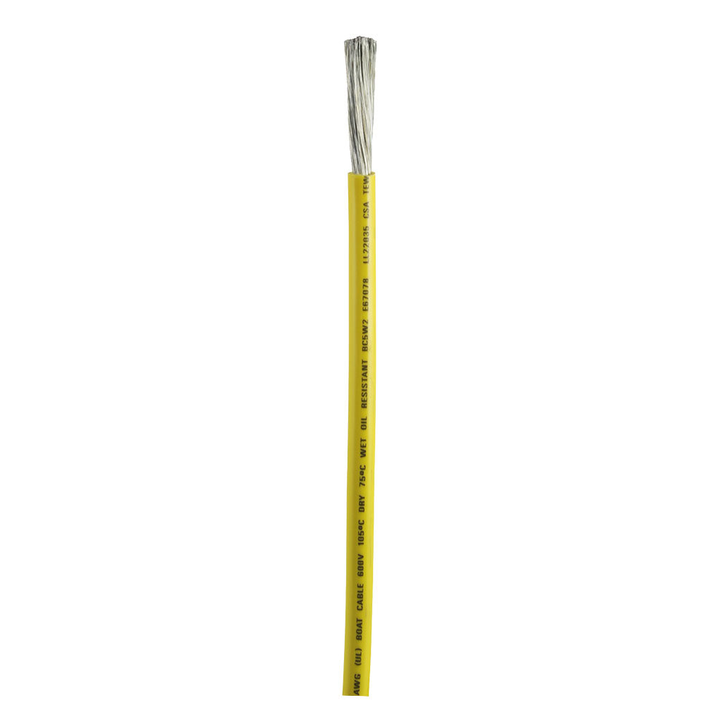 Câble de batterie Ancor jaune 4 AWG - Vendu au pied