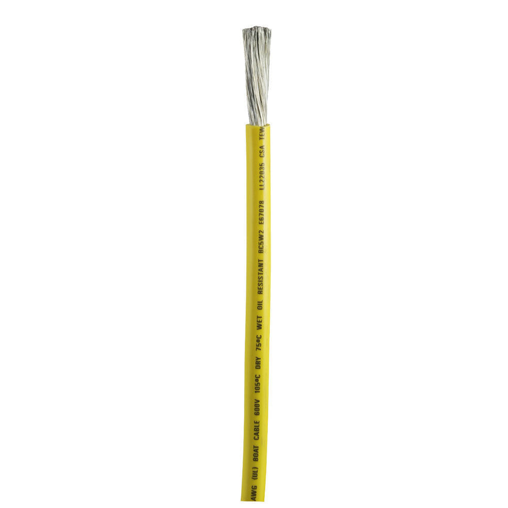Câble de batterie Ancor jaune 2 AWG - Vendu au pied