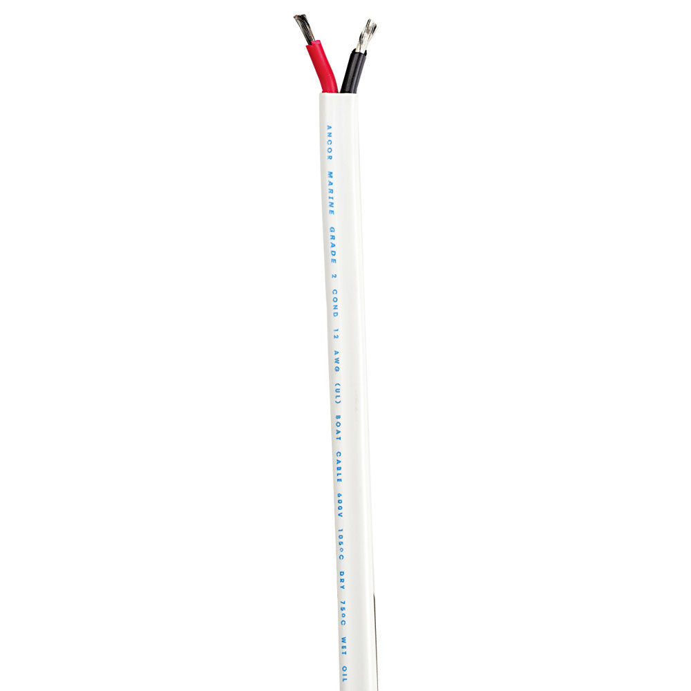 Câble duplex standard Ancor - Plat 10/2 - 2 x 5 mm - Rouge/Noir - Vendu au pied