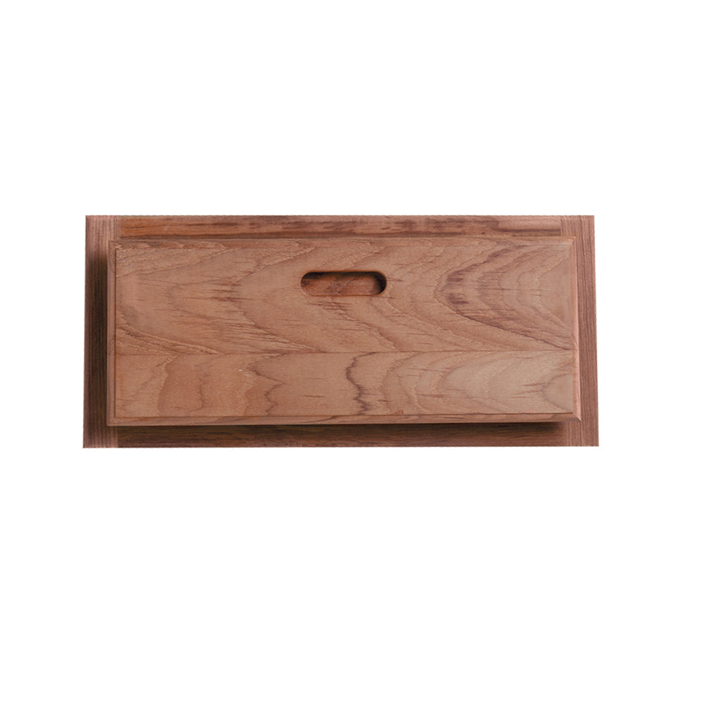 Façade et cadre de tiroir/porte en teck Whitecap - 45,7 cm (L) x 20,3 cm (H)