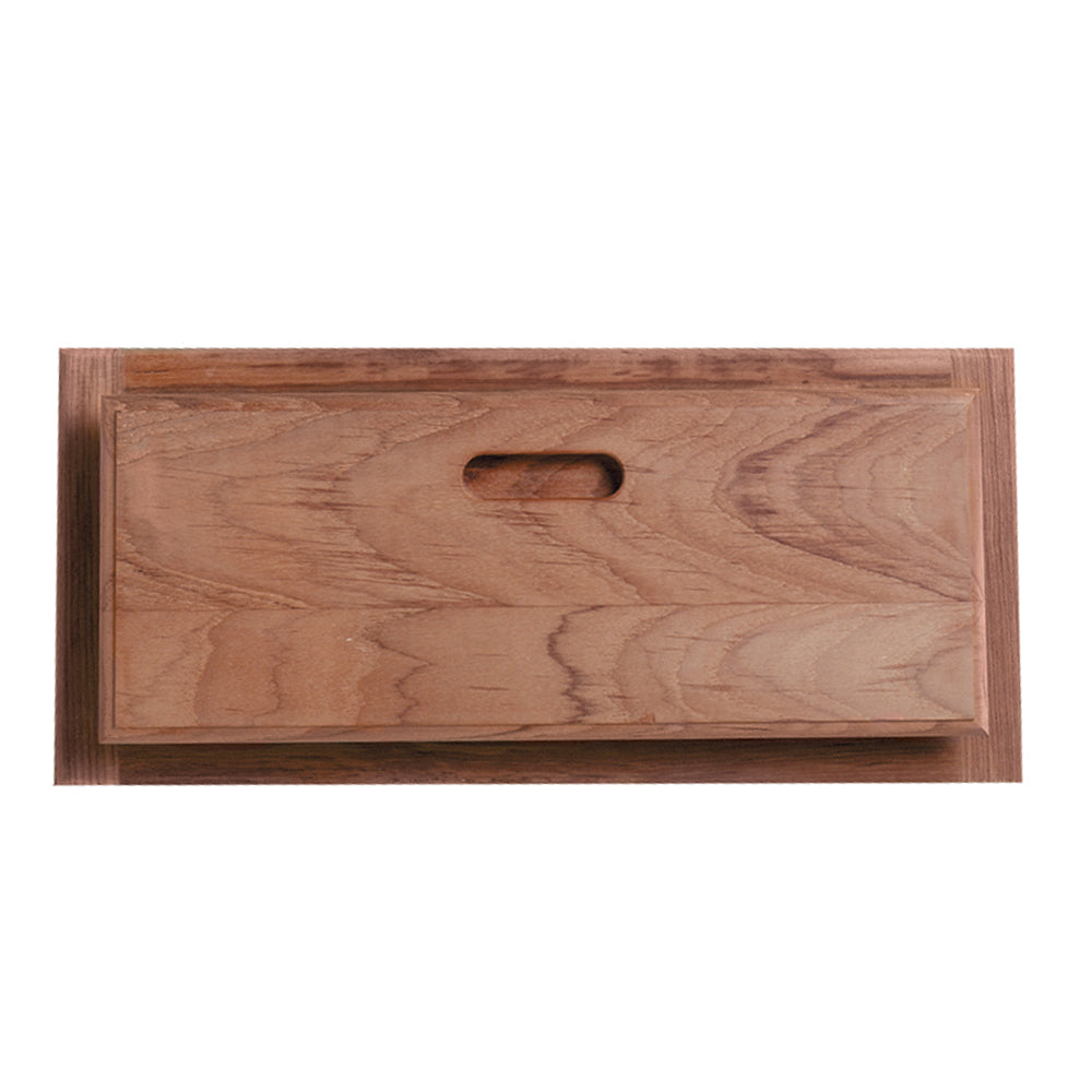 Façade et cadre de tiroir/porte en teck Whitecap - 21" L x 9" H