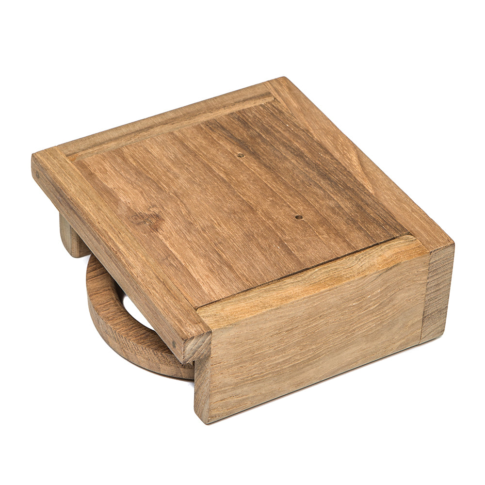 Porte-gobelet pliable en teck Whitecap