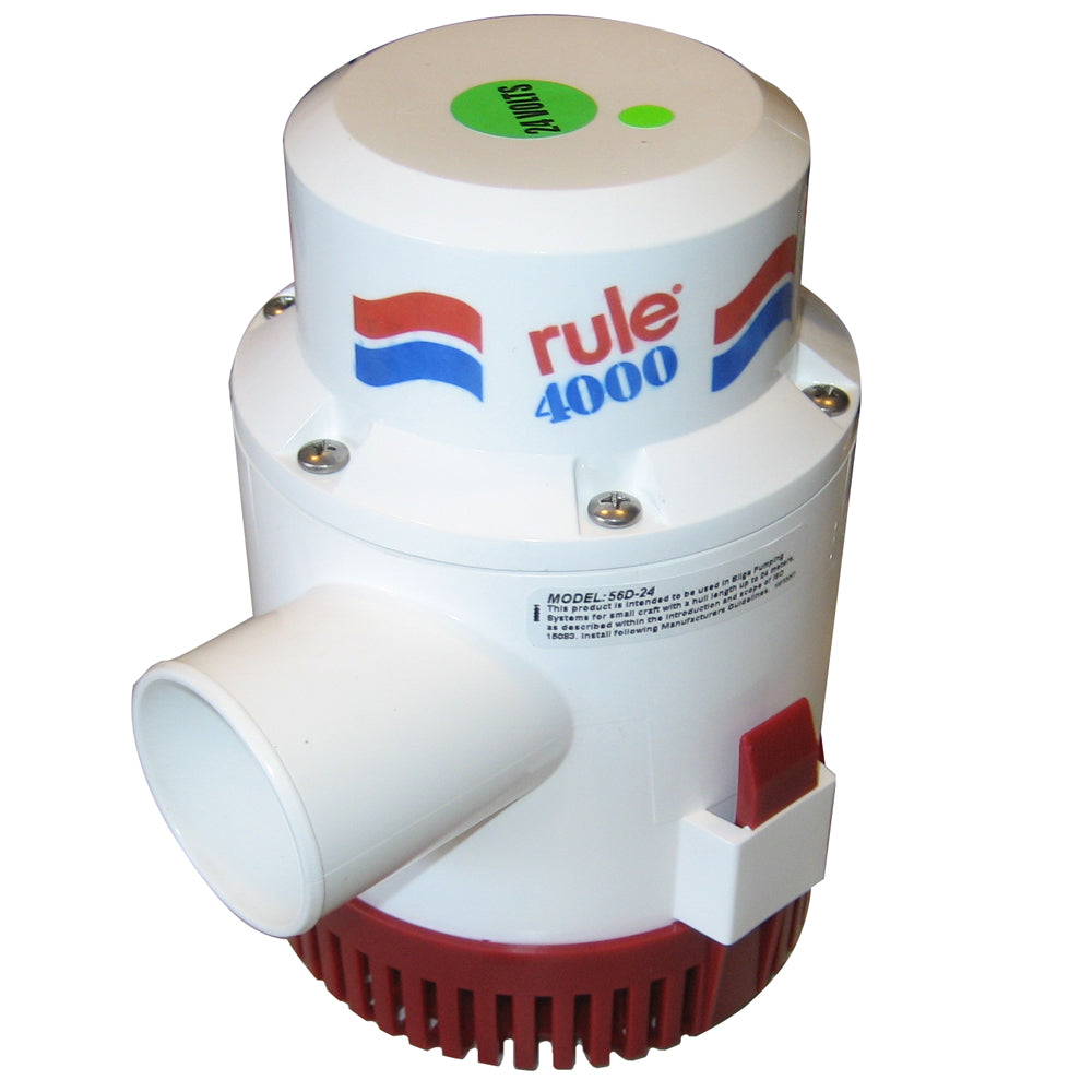 Pompe de cale non automatique Rule 4000 - 24 V