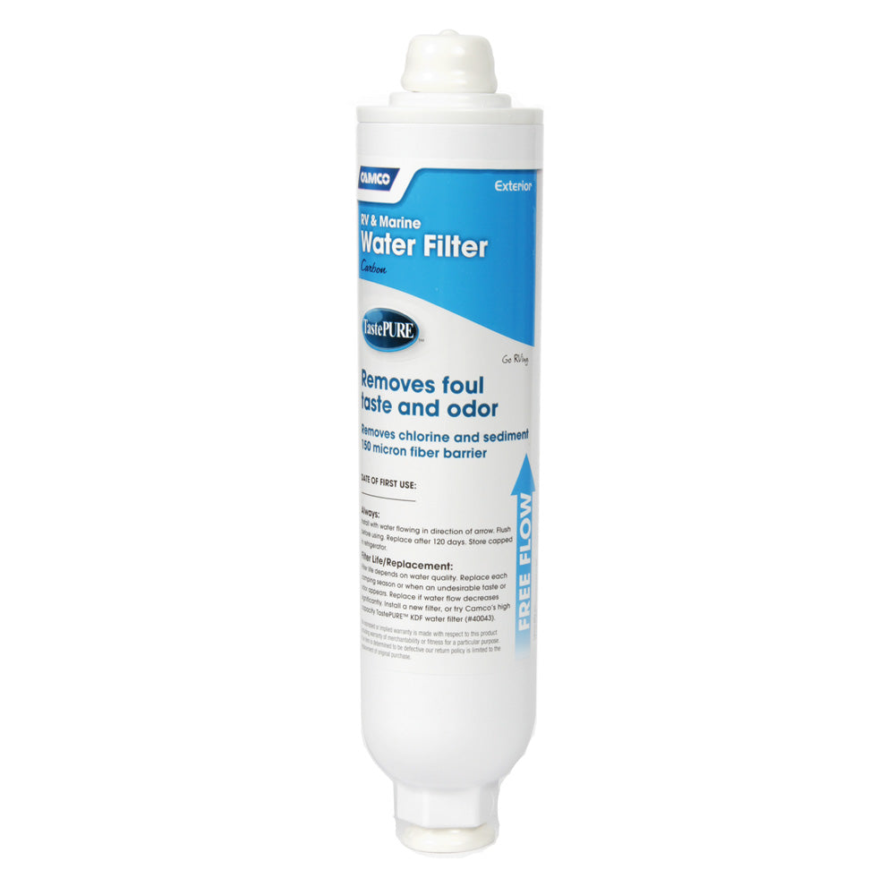 Filtre à eau Camco TastePURE pour camping-cars et bateaux