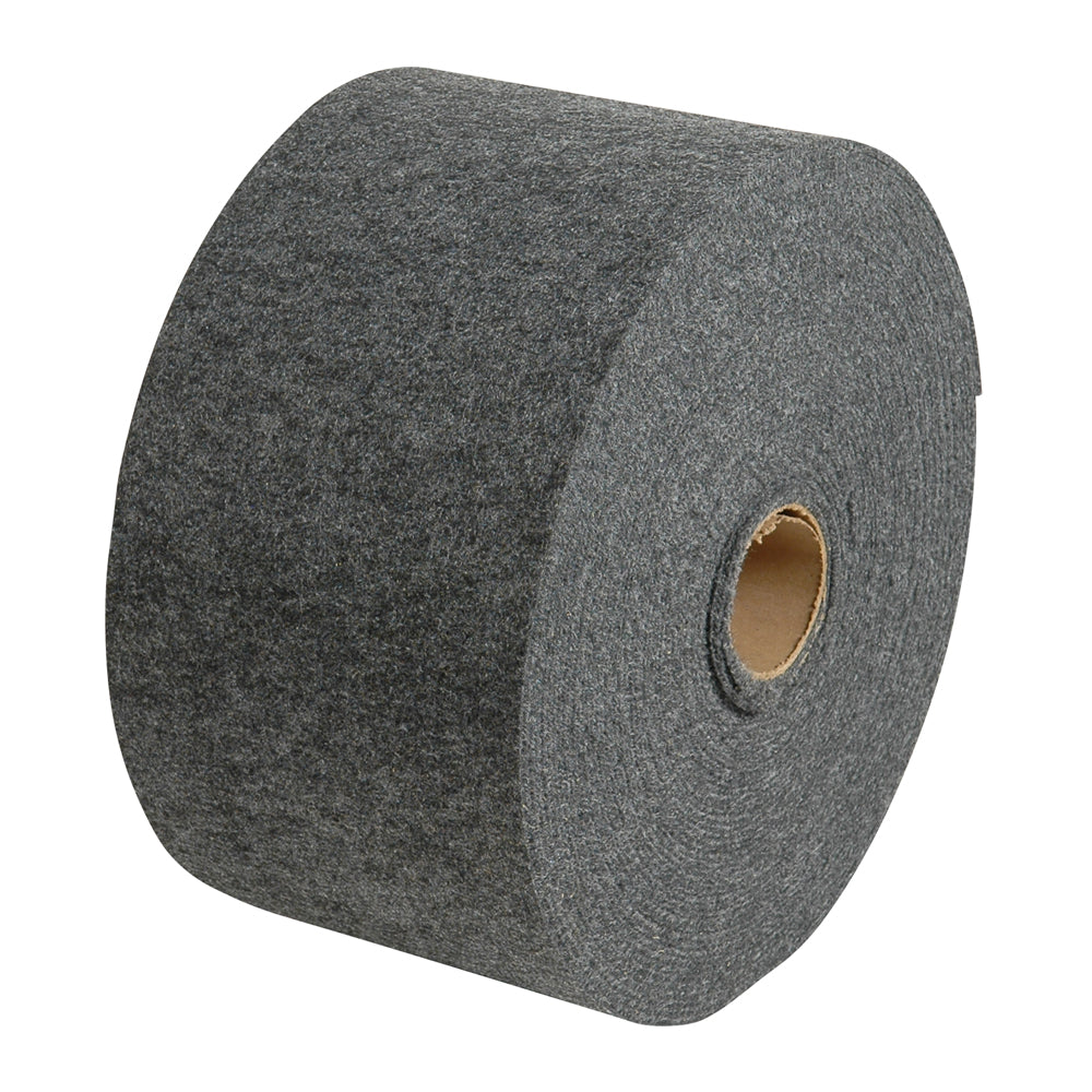 Rouleau de moquette CE Smith - Gris - 28 cm de largeur x 3,6 m de longueur