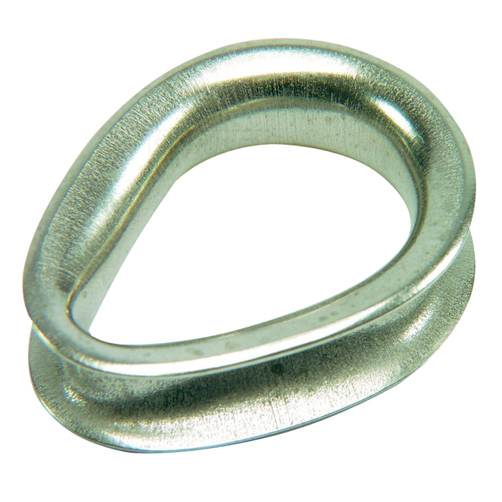 Cosse en acier inoxydable Ronstan Sailmaker - Diamètre du câble : 8 mm (5/16 po)