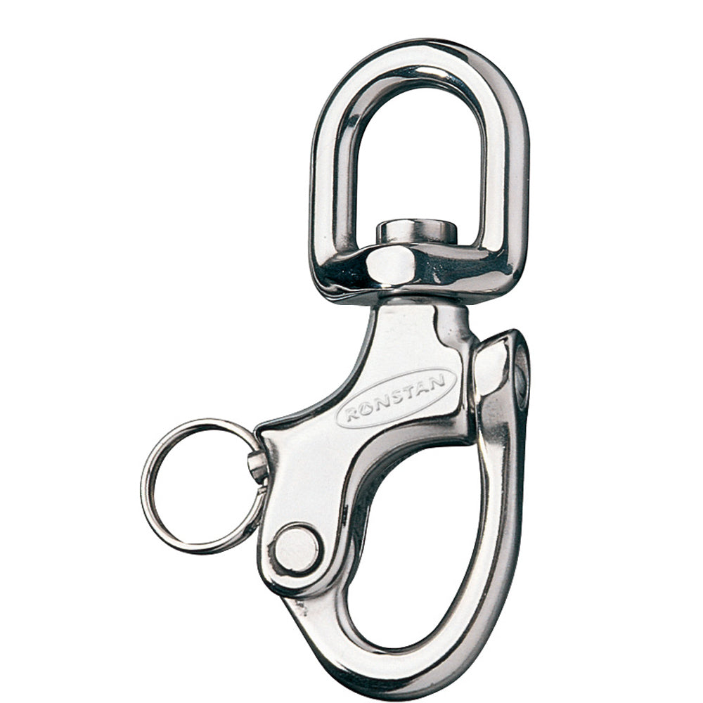 Mousqueton Ronstan - Petit anneau pivotant - Longueur 92 mm (3-5/8")