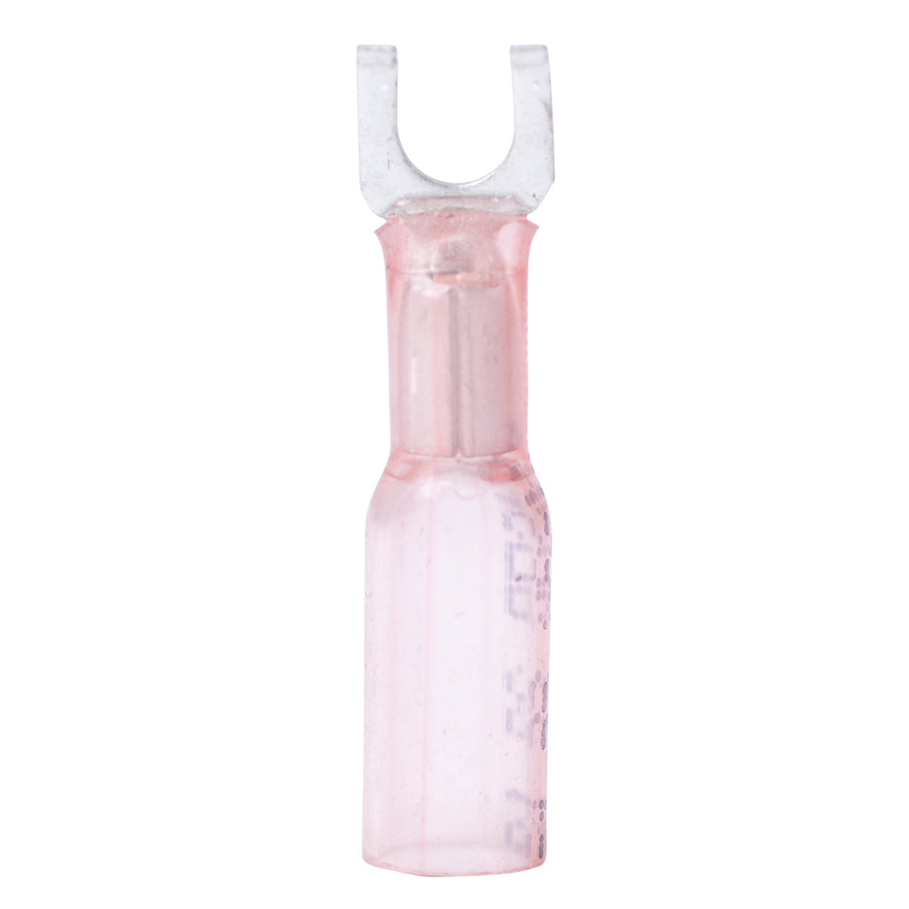 Cosses à fourche thermorétractables Ancor calibre 22-18 n° 8 - Paquet de 25