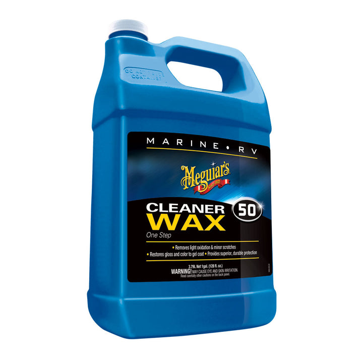 Nettoyant-cire Meguiar's n° 50 pour bateaux et VR - Liquide 1 gallon