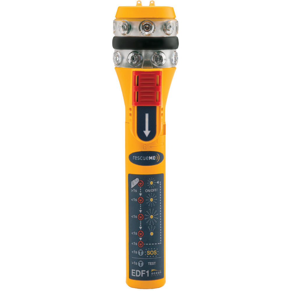 Fusée de détresse électronique Ocean Signal RescueME EDF1 - Portée de 7 milles