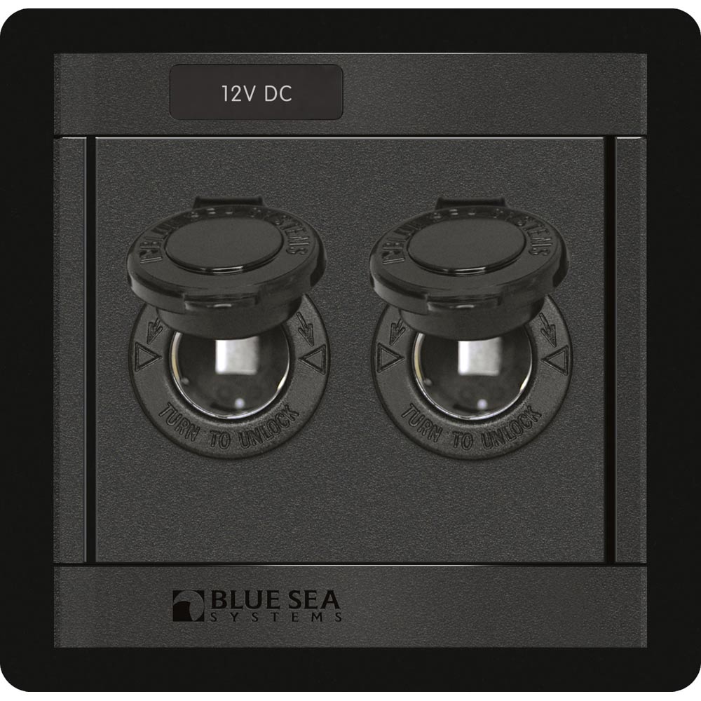 Panneau de prises Blue Sea 1472 DC 12 V